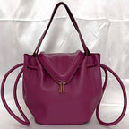 Bottega Veneta 2-Way Bag Purple Beak Drawstring Leather — view 3