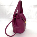 Bottega Veneta 2-Way Bag Purple Beak Drawstring Leather — view 5
