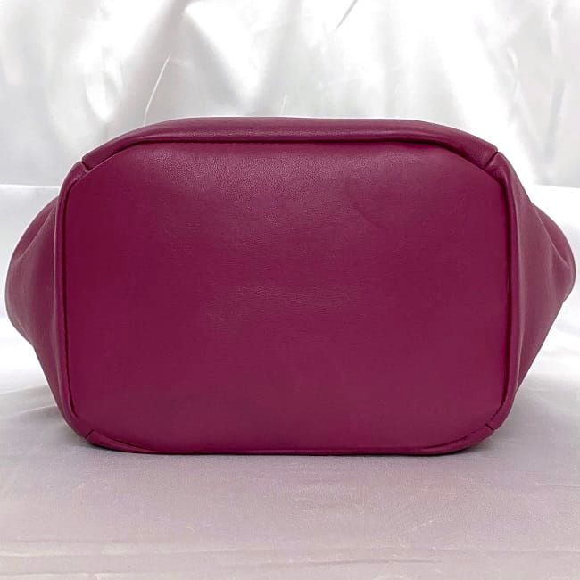 Bottega Veneta 2-Way Bag Purple Beak Drawstring Leather — view 7