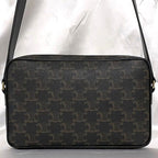 Celine Shoulder Bag Messenger Black Triomphe — view 4
