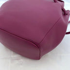 Bottega Veneta 2-Way Bag Purple Beak Drawstring Leather — view 8