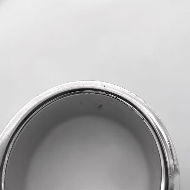 Dior Logo Ring Silver Metal — view 5