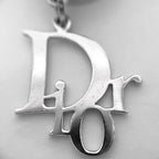 Dior Logo Ring Silver Metal — view 7