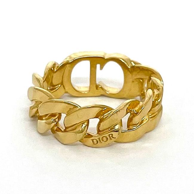 Dior Ring Gold Chain — view 4