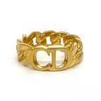 Dior Ring Gold Chain — view 2