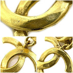 Chanel Earrings Gold CC Logo — view 8