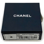 Chanel Pearl Ring Gold White Black — view 8