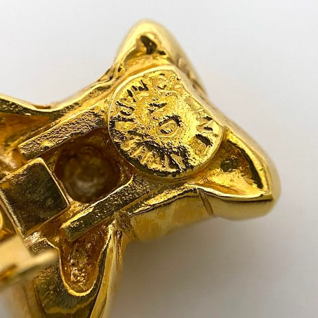 Celine Earrings Gold Triomphe — view 5