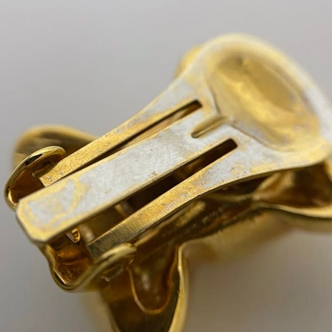 Celine Earrings Gold Triomphe — view 7