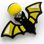Prada Earrings Yellow Black Bat 925 Sterling Silver — view 3
