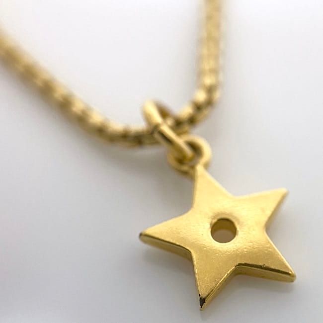 Dior Cube Necklace Gold Dice — view 4