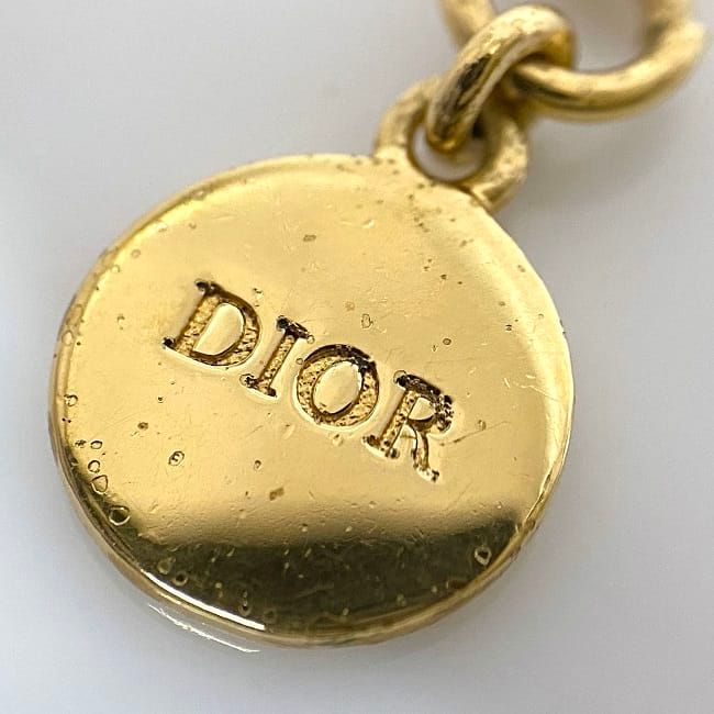 Dior Cube Necklace Gold Dice — view 5