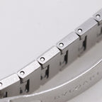 Bvlgari Stainless Steel Quartz Analog Display Black Dial Watch — view 8