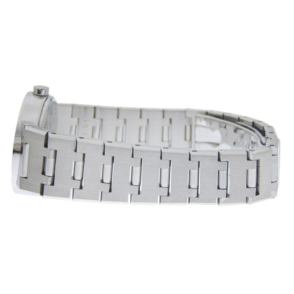 Bvlgari Stainless Steel Quartz Analog Display Black Dial Watch — view 4