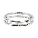 Hermes 18k White Gold Arianne Ring — view 3