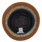 Hermes Bucket Hat Brown Beige Gray — view 5
