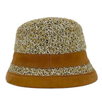 Hermes Bucket Hat Brown Beige Gray — view 3