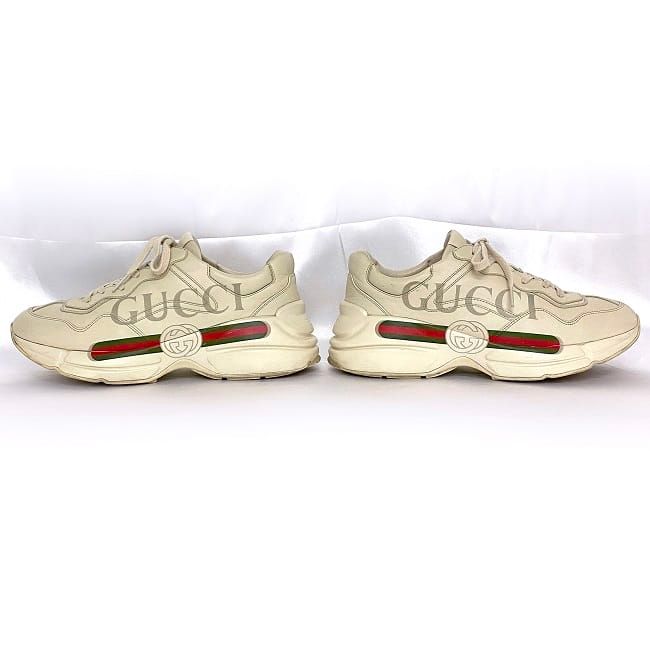 Gucci Sneakers White Sherry Interlocking