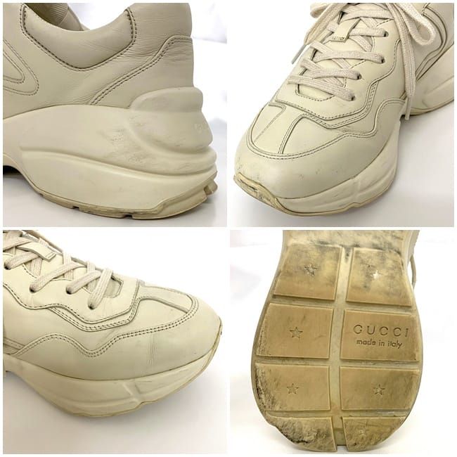 Gucci Sneakers White Sherry Interlocking — view 8