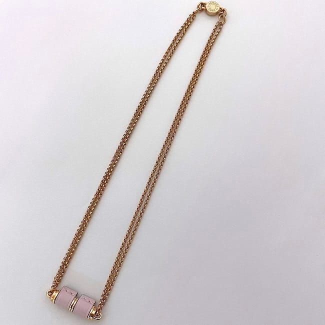 Hermes Necklace Charnier PM Pink Gold — view 2
