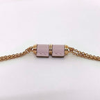 Hermes Necklace Charnier PM Pink Gold — view 3