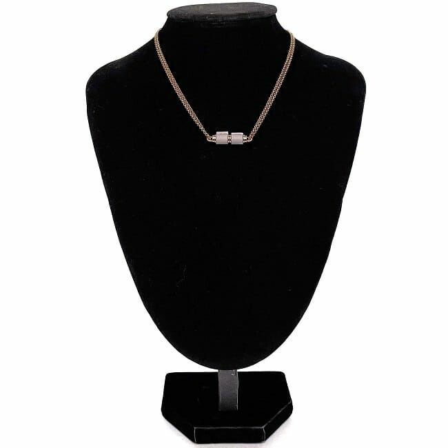 Hermes Necklace Charnier PM Pink Gold — view 8