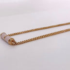 Hermes Necklace Charnier PM Pink Gold — view 5