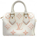 Louis Vuitton 2-Way Shoulder Bag Crossbody Bicolor Monogram Empreinte Speedy — view 2