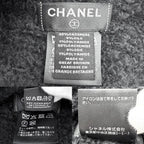 Chanel Knit Cap CC Logo Beanie Cap Hat Cashmere Silk Polyamide Black — view 4