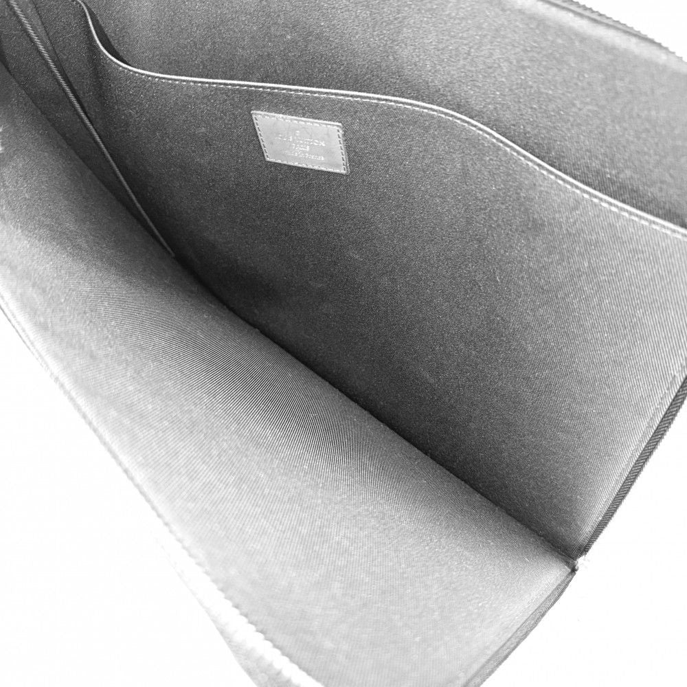 Louis Vuitton Clutch Camouflage Pochette Jour GM Second Document Case Canvas — view 4