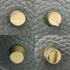 Hermes Handbag Picotin Lock MM Dark Green Taurillon Clemence Veil Mangalore Gold — view 6