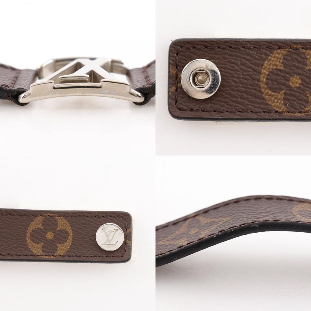 Louis Vuitton Bracelet Hockenheim Monogram Canvas Brown — view 8