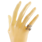 Louis Vuitton Ring Flower Full Metal Silver — view 2