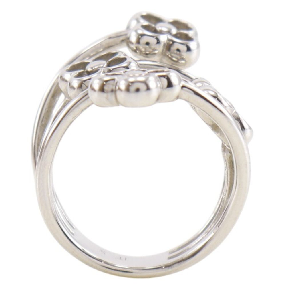 Louis Vuitton Ring Flower Full Metal Silver — view 3