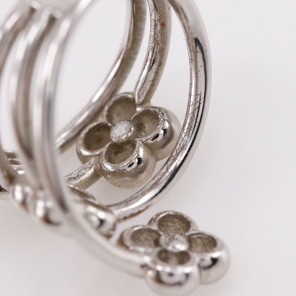 Louis Vuitton Ring Flower Full Metal Silver — view 7
