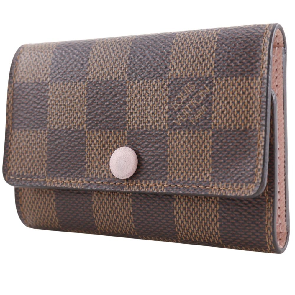 Louis Vuitton Multicles Damier Canvas Lo Zubarelli Nu Brown Su Key Case Key — view 2