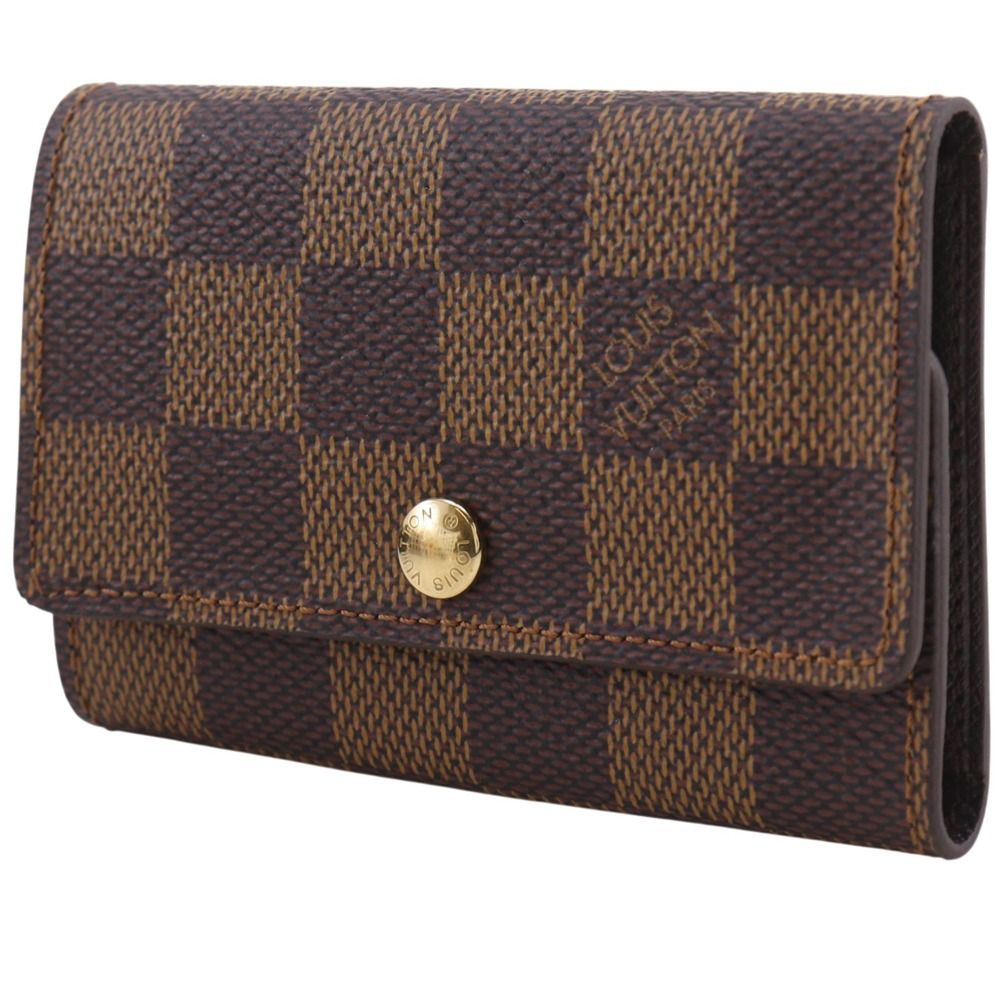 Louis Vuitton Multicles 6 Damier Canvas Brown Key Case Key Holder — view 2