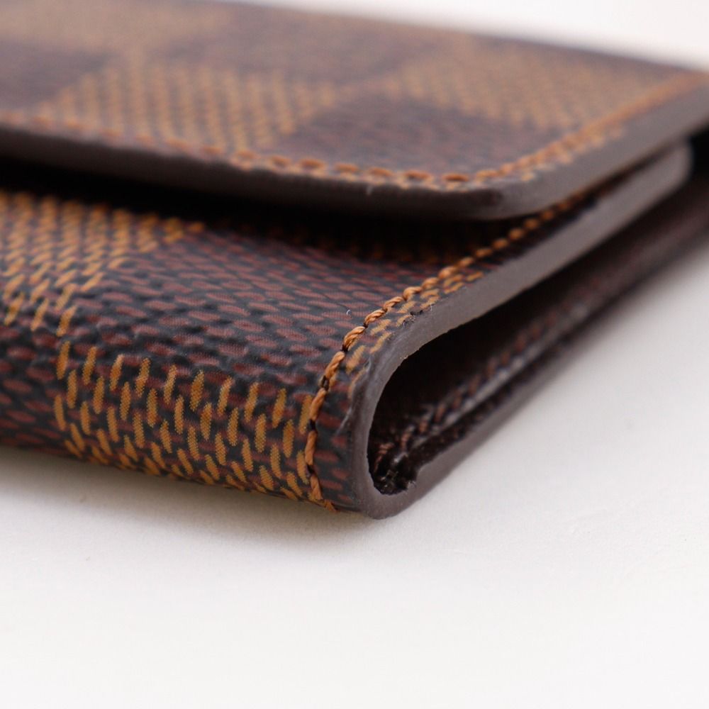 Louis Vuitton Multicles 6 Damier Canvas Brown Key Case Key Holder — view 6