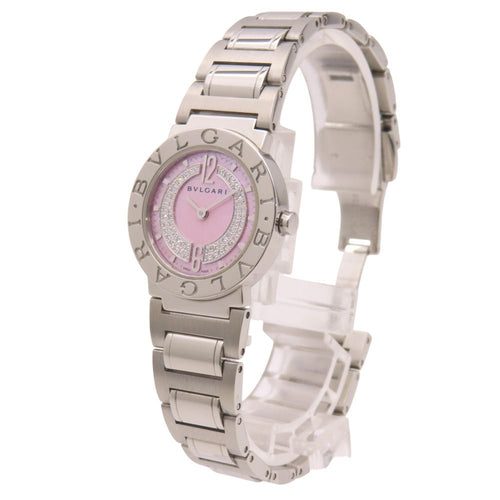 Bvlgari Diamond DN Quartz Watch SS Pink — view 2