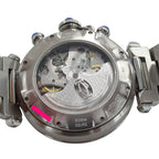 Cartier Watch Pasha Chronograph Automatic Winding at Stainless Steel Silver — view 7