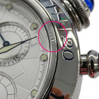 Cartier Watch Pasha Chronograph Automatic Winding at Stainless Steel Silver — view 6