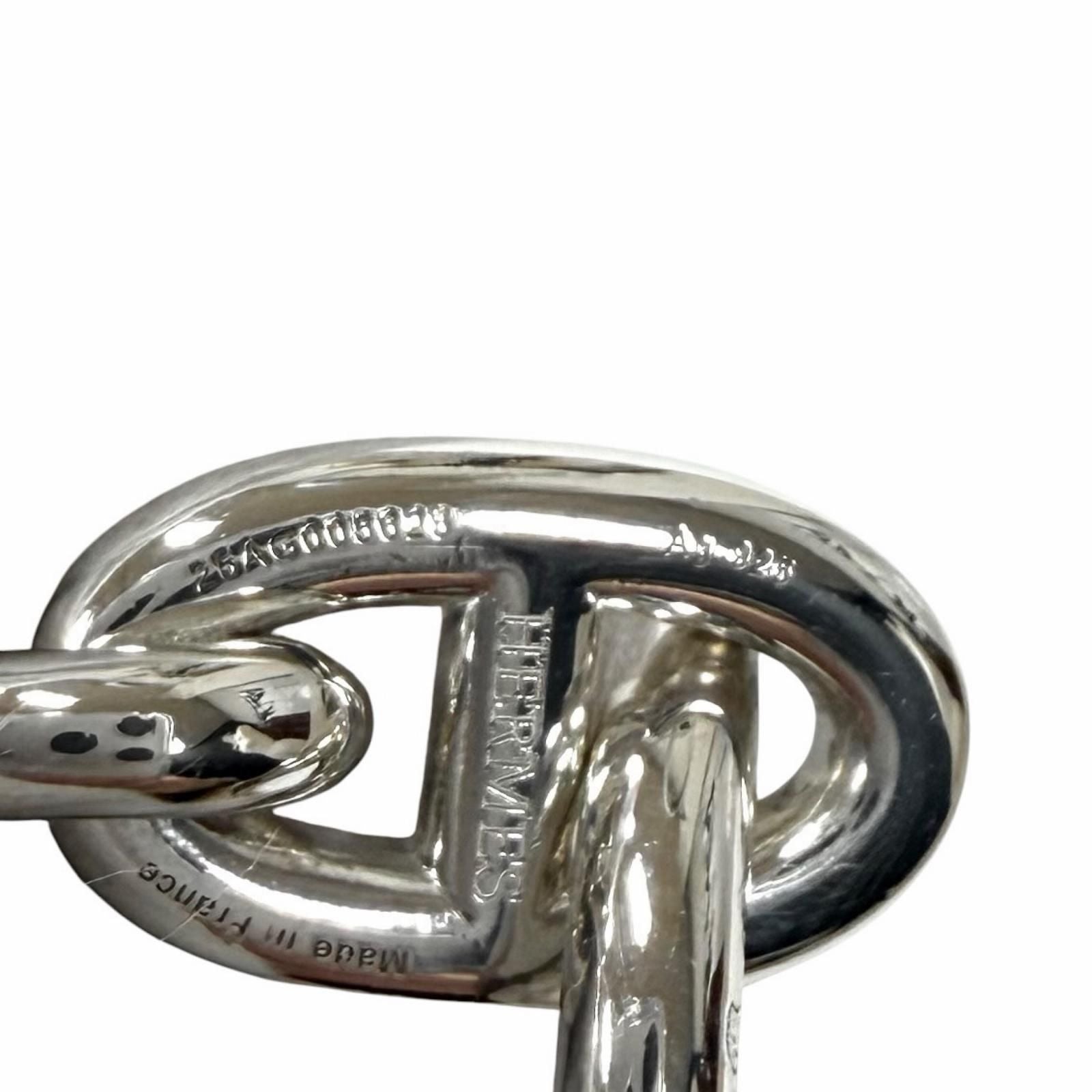 Hermes Chaine D'ancre MM 925 14 Links Bracelet Silver — view 7