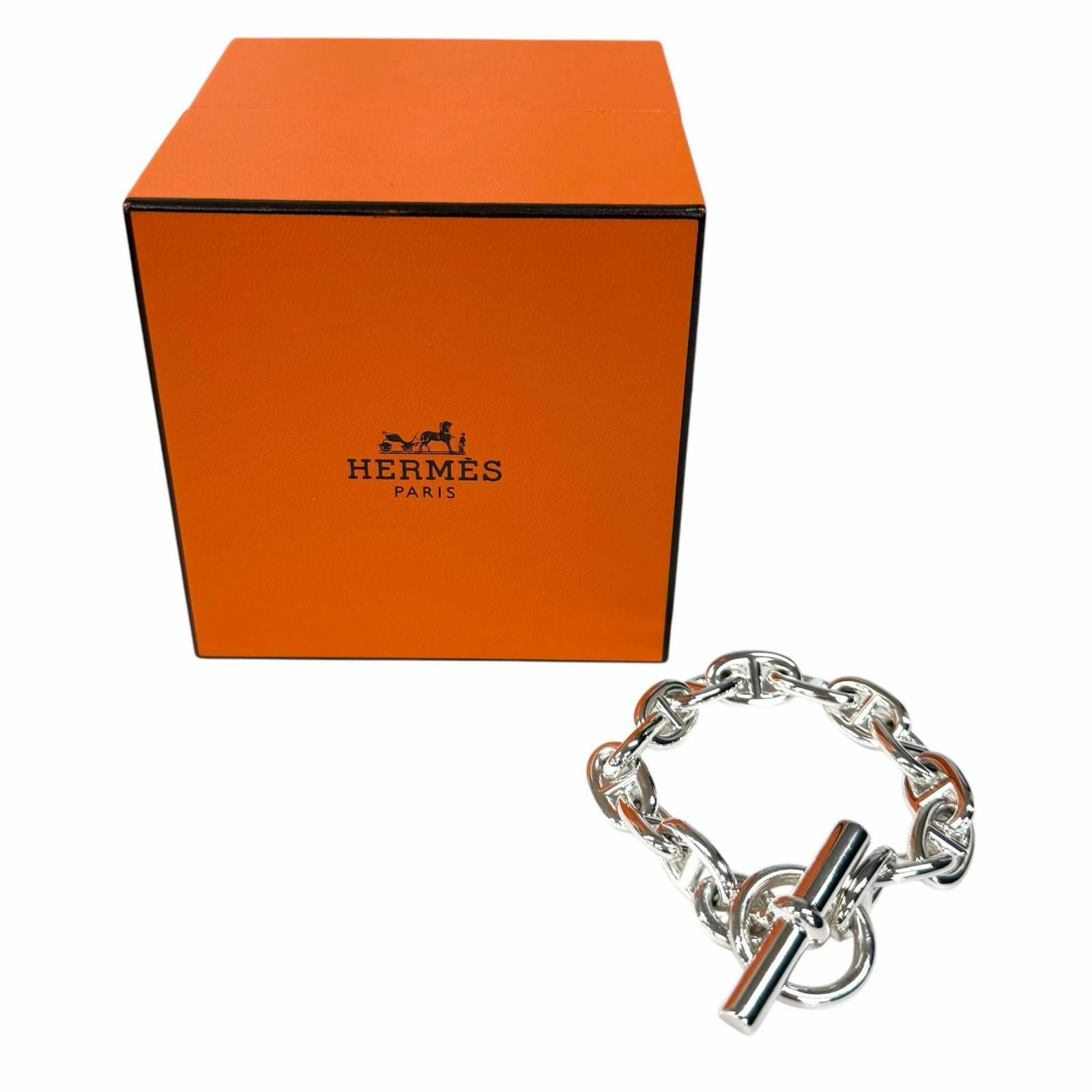 Hermes Chaine D'ancre MM 925 14 Links Bracelet Silver — view 2
