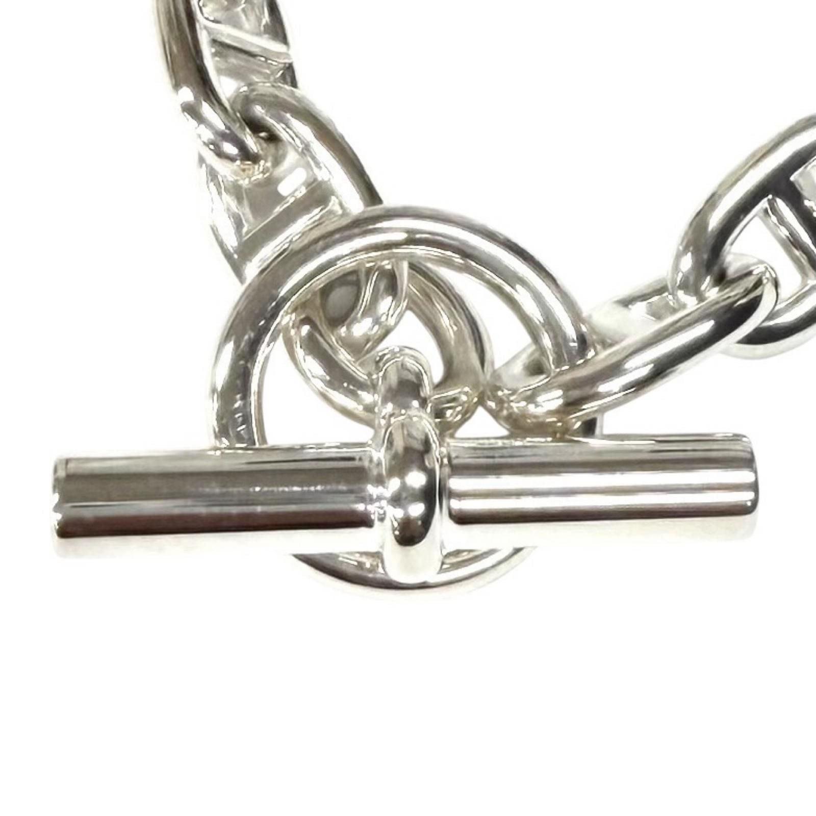 Hermes Chaine D'ancre MM 925 14 Links Bracelet Silver — view 5