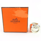Hermes Vintage Extra Wide Series Ring Cube Silver — view 2