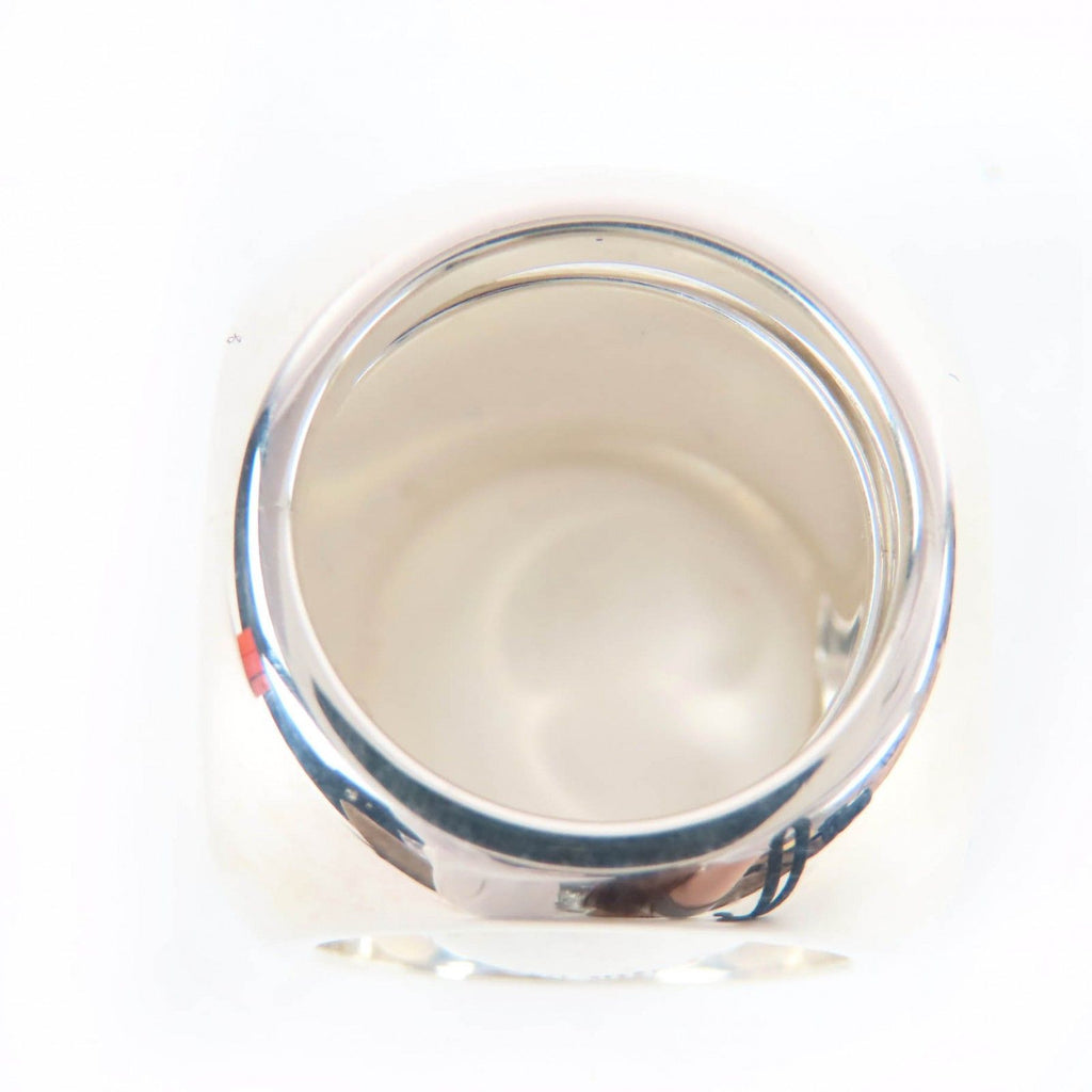 Hermes Vintage Extra Wide Series Ring Cube Silver — view 5