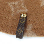 Louis Vuitton Carry on Wool Monogram Pattern Reversible Bucket Hat Brown — view 7