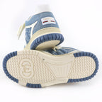 Gucci Reweb Leather GG Denim Low Cut Sneakers Indigo Blue White — view 7