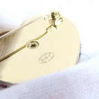 Chanel CC Logo Heart Brooch — view 6