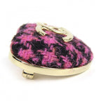 Chanel CC Logo Heart Brooch — view 4